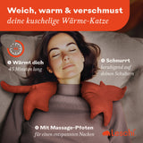 Wärmekissen / Katze Minina / Farbe: Koralle