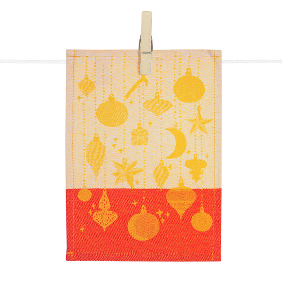 Mini Stoffserviette / Weihnachten Christbaumschmuck / einzeln