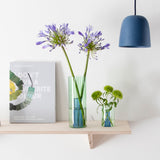 Vase / reversible / small / green-blue
