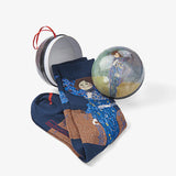 Gift Ball / Socke / Dame mit Hermelin / 36-40