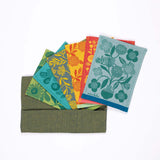 Mini Stoffservietten / Flore / Stofftasche / 6-er Set