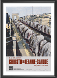 Ausstellungsplakat / groß / Christo / Wrapped Trees / A1