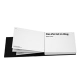 Postkartenbuch / Einhundert Zitate / schwarz