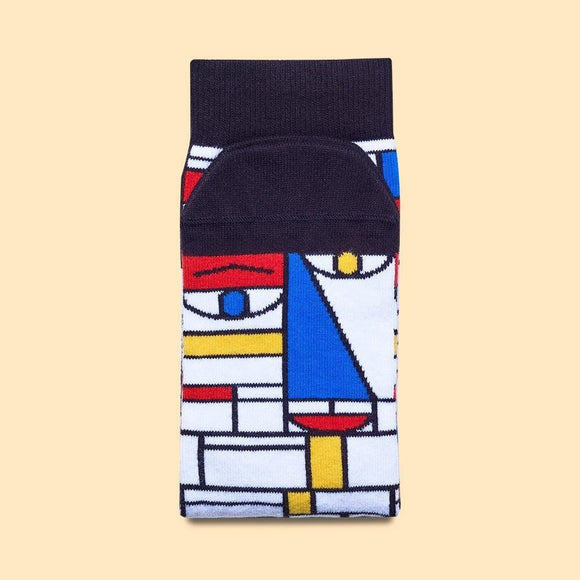 Feet Mondrian-Socken