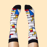 Feet Mondrian-Socken