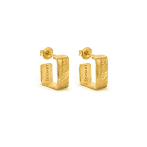 Ohrstecker / LIGNIS / 24K vergoldet / 1,3 cm / Joidart