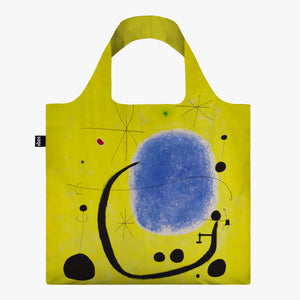 Einkaufstasche / LOQI / Miró / L'or de l'azur / 50 x 52 cm