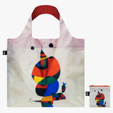 Einkaufstasche / LOQI / Miró / Femme, Oiseau, Étoile / 50 x 52 cm