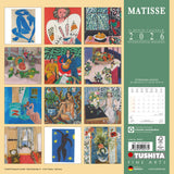 Kalender / 2026 / Matisse / 30 x 30 cm
