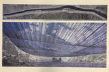 Kunstdruck / Christo / Over The River VIII / 70 x 100 cm