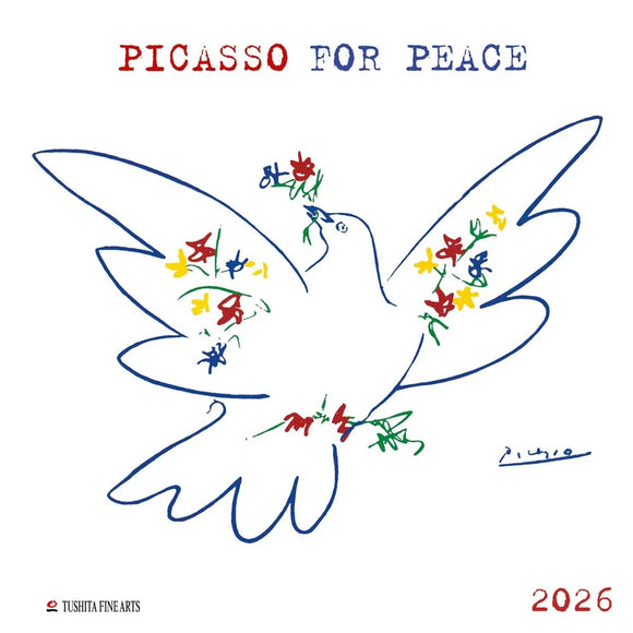 Kalender / 2026 / Picasso / For Peace / 30 x 30 cm