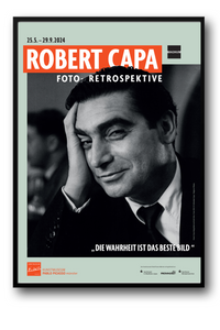 Ausstellungsplakat / Robert Capa / A1