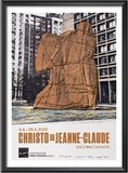 Ausstellungsplakat / groß / Christo / Wrapped Sylvette / A1