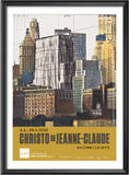 Ausstellungsplakat / groß / Christo / Lower Manhattan Wrapped Building / A1