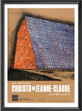 Ausstellungsplakat / groß / Christo / Abu Dhabi Mastaba / A1