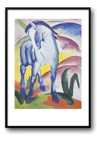 Kunstdruck / Franz Marc / Blaues Pferd I, 1911