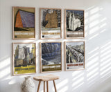 Ausstellungsplakat / groß / Christo / Wrapped Sylvette / A1