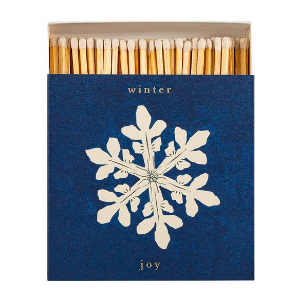 Streichhölzer / Archivist / Winter Joy Matches / 11 x 11 cm