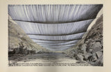 Kunstdruck / Christo / Over the River IV underneath / 50 x 76 cm