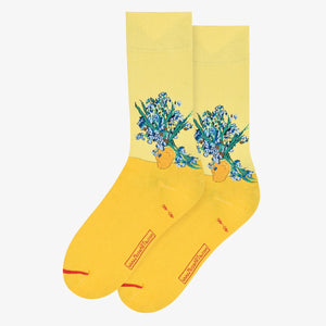 Socke / van Gogh  / Irises / EU 36-40 | UK 3½-6½ | US 6-9