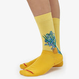 Socke / van Gogh  / Irises / EU 36-40 | UK 3½-6½ | US 6-9