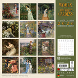 Kalender / 2026 / women and their garden / 30 x 30 cm
