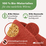 Wärmekissen / Katze Minina / Farbe: Koralle