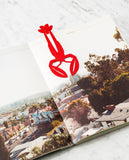 Bookmark / Bon Vivant / Lobster / 11.7 x 5 cm