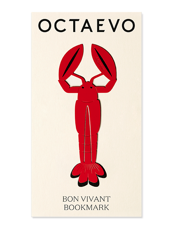 Bookmark / Bon Vivant / Lobster / 11.7 x 5 cm