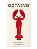 Bookmark / Bon Vivant / Lobster / 11.7 x 5 cm