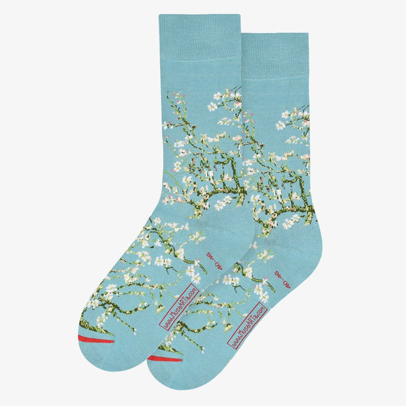 Socke / van Gogh / Almond Blossom / Mandelblüte / EU 36-40 | UK 3½-6½ | US 6-9