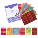 Mini cloth napkins "Gourmandise" / goodies / set of 6