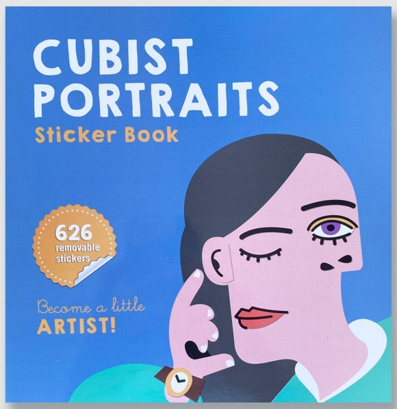 Cubist Portraits Sticker Book