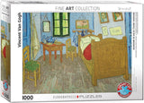 Puzzle / Van Gogh / Schlafzimmer in Arles / 1000 Teile
