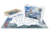 Puzzle / Chagall / Blick auf Paris / 1000 Teile