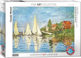 Puzzle / Monet / Regatten in Argenteuil / 1000 Teile