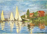 Puzzle / Monet / Regatten in Argenteuil / 1000 Teile