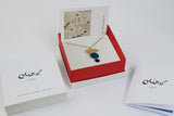 Kette / Miró / Pappasseit /  24K vergoldet / 3,1 x 2 cm / Joidart