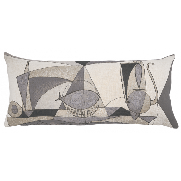 Kissenhülle / Picasso / Stillleben mit Flasche, Scholle und Kanne  - 1946 / 33 x 70 cm