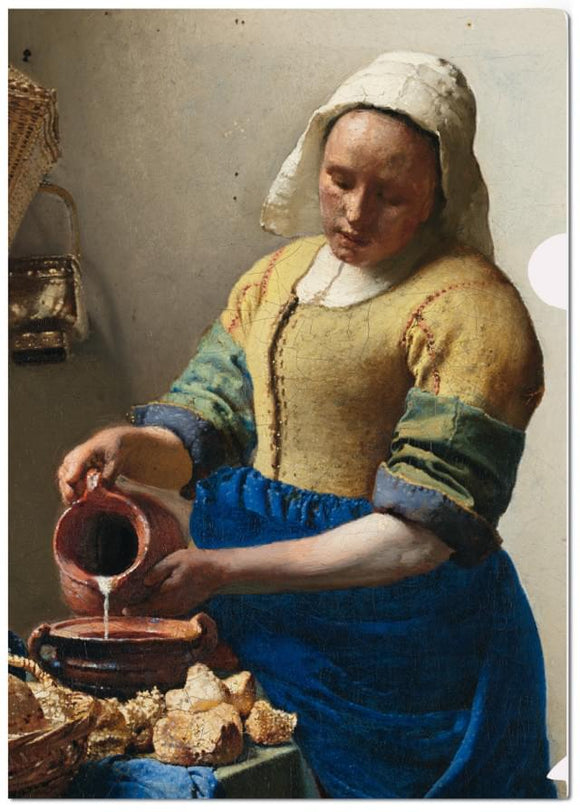 Dokumentenhülle / Vermeer / Das Milchmädchen