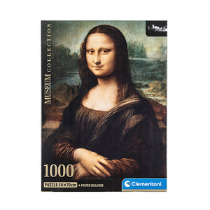 Puzzle + Poster / da Vinci / Mona Lisa / 1000 Teile