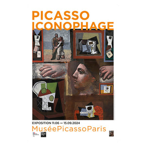 Ausstellungsplakat / Picasso / Picasso Iconophage / 40 x 60 cm