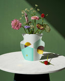 Paper vase / small / with gift card / 16.8 x 16.8 cm