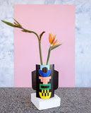 Vase en papier / amphore / 26,5 x 29 cm