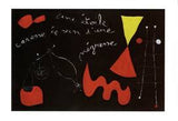 Mousepad / Miro / Une étoile caressee, 1938 / 23 x 19 cm