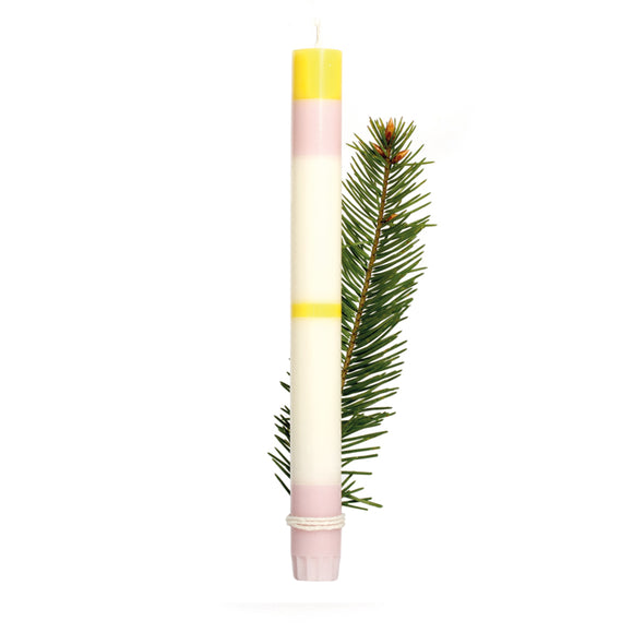 Kerze / Weihnachtsengel / Halleluja / mehrfarbig / 230 mm, ø 22 mm