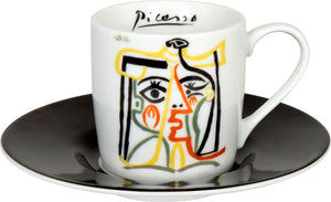 Tasse à expresso / Picasso / Jacqueline au chapeau