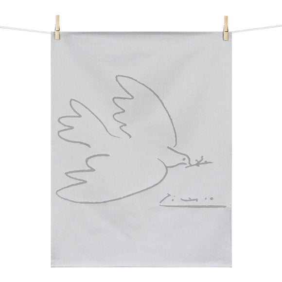 Tea towel from France / Picasso / La Colombe de la Paix / 50 x 70 cm