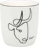 Mug / Picasso / Einstrichtiere / 250ml / without handle