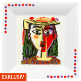 EXCLUSIVE / Tray / Vide Poche / Picasso / 13 x 13 x 2.5 cm